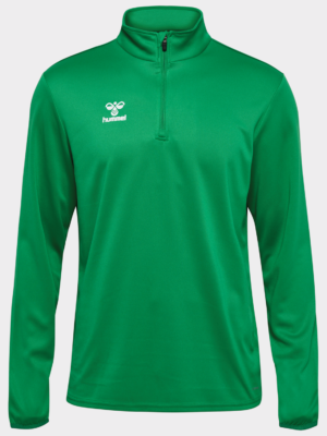 HmlESSENTIEL Haut à col zippé Vert