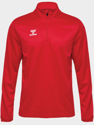 HmlESSENTIEL Haut à col zippé Rouge